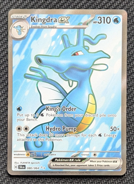Kingdra ex - 080/064
Holo
Ultra Rare - Unlimited