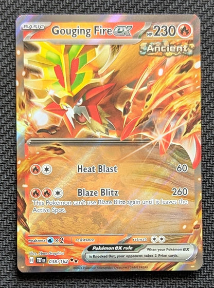 Gouging Fire ex - 038/162
Holo
Double Rare - Unlimited