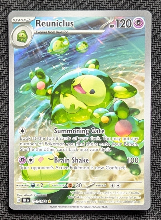 Reuniclus - 171/162
Holo
Illustration Rare - Unlimited
