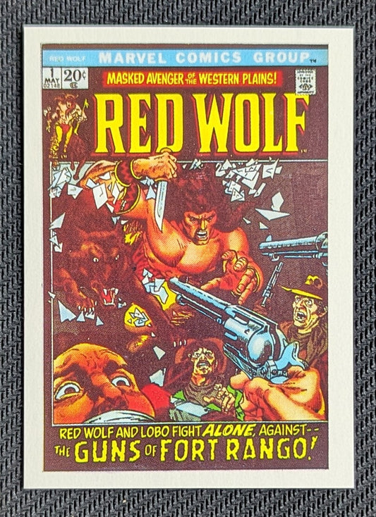 #22 Red Wolf - Marvel First Issue Covers 1984