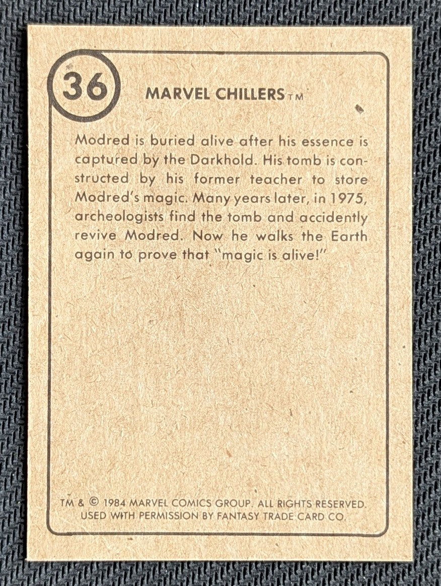 #36 Marvel Chillers - Marvel First Issue Covers 1984