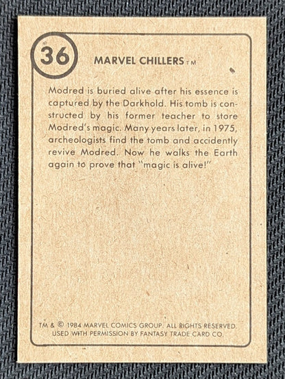 #36 Marvel Chillers - Marvel First Issue Covers 1984