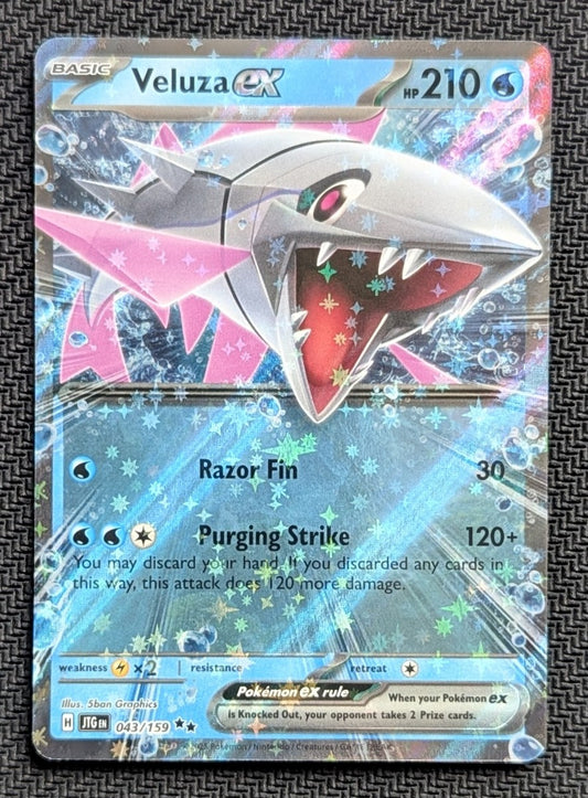 Veluza ex - 043/159
Holo
Double Rare - Unlimited