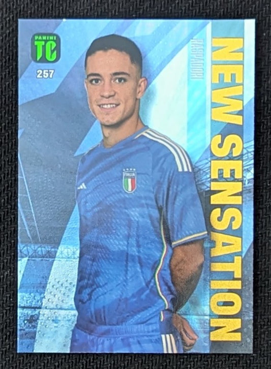 #257 - Giacomo Raspadori - Italy - Panini® Top Class 2023 - New Sensation