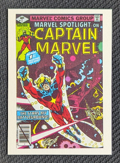 #17 Captain Spotlight (Captain Marvel) - Marvel First Issue Covers 1984