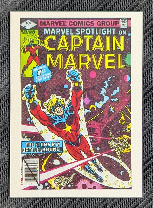 #17 Captain Spotlight (Captain Marvel) - Marvel First Issue Covers 1984