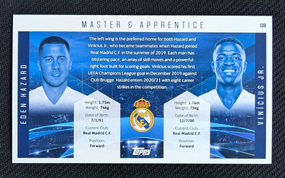 #139 - Eden Hazard & Vinci's Jr - Real Madrid - UCL Best Of The Best - Master & Apprentice