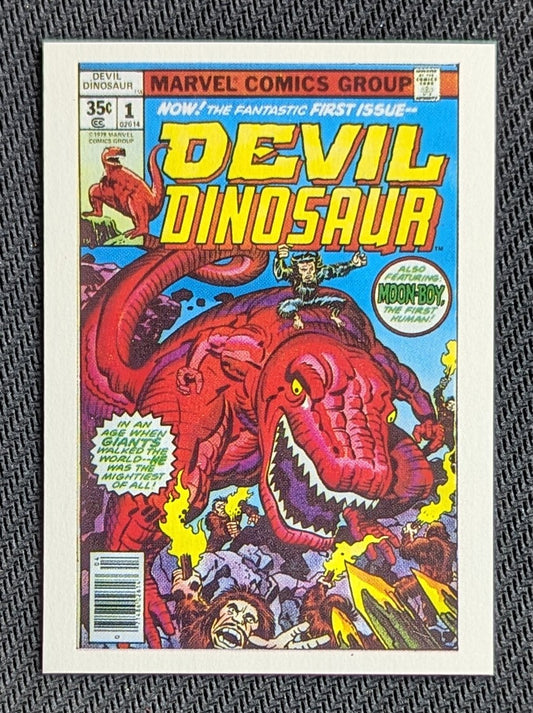 #46 Devil Dinosaur - Marvel First Issue Covers 1984