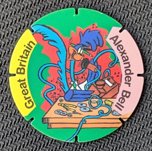 #63 - Alexander Bell > World Tazos > Walkers > Looney Tunes