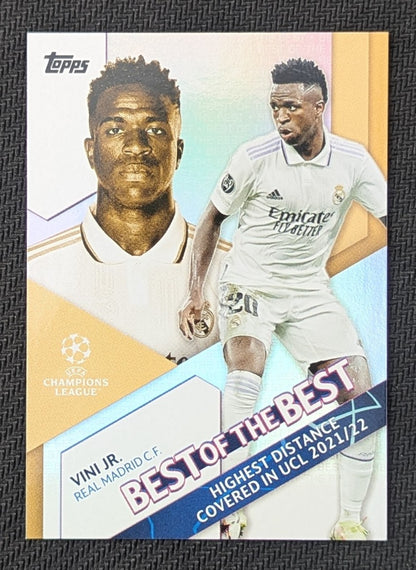 #BB-5 - Vini Jr. - Real Madrid - Topps® UEFA Club Competitions 2022/23 - Best Of The Best