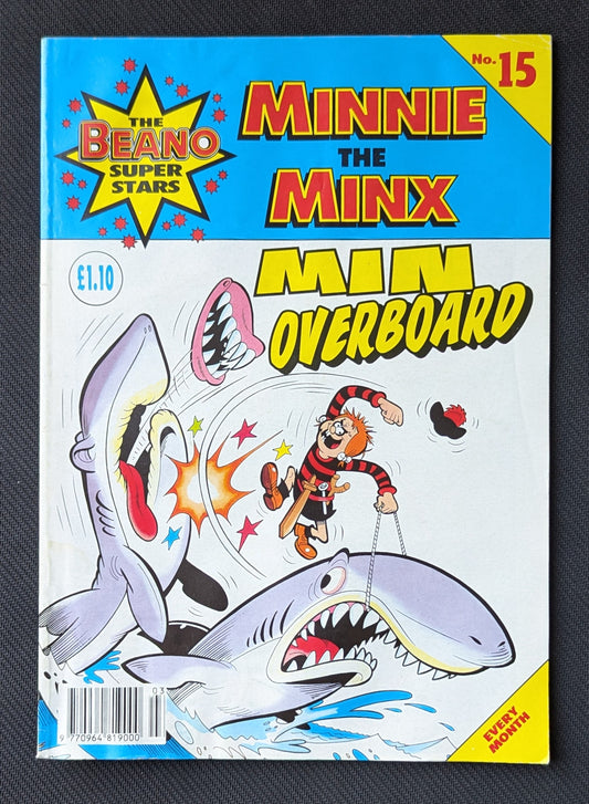 The Beano Super Stars #15 Minnie The Minx "Min Overboard"