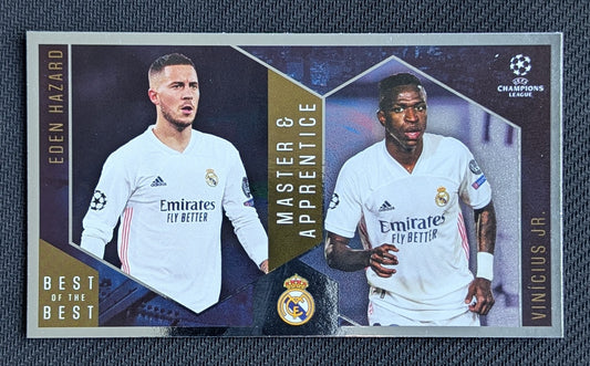 #139 - Eden Hazard & Vinci's Jr - Real Madrid - UCL Best Of The Best - Master & Apprentice