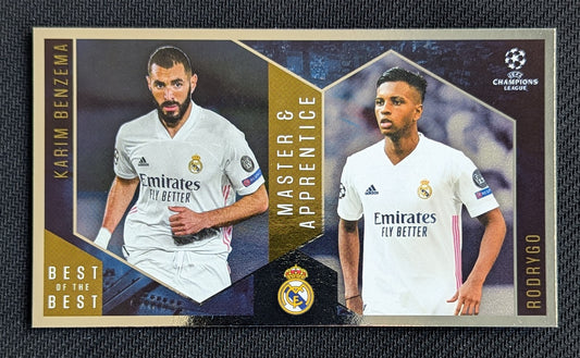 #140 - Karim Benzema & Rodrygo - Real Madrid - UCL Best Of The Best - Master & Apprentice