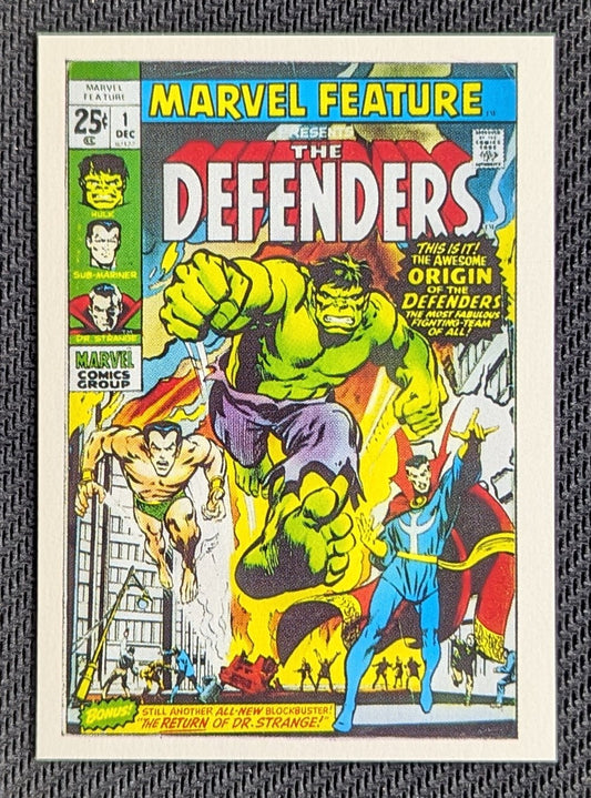 #18 Marvel Feature (Defenders) - Marvel First Issue Covers 1984