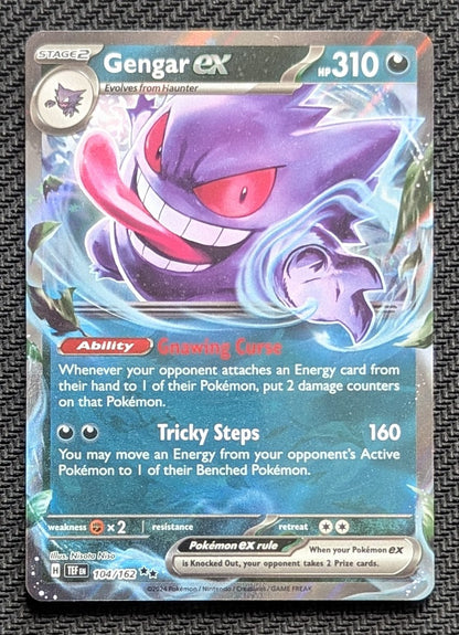 Gengar ex - 104/162
Holo
Double Rare - Unlimited