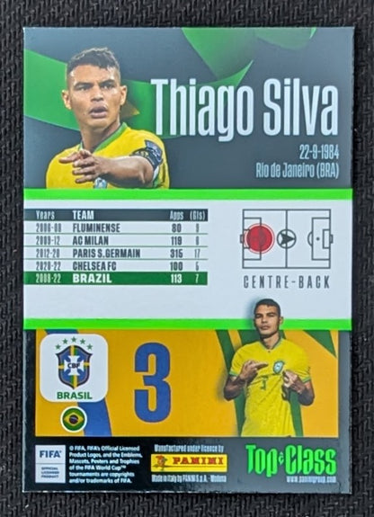 #238 - Tiago Silva - Brazil - Panini® Top Class 2023 - Master Class