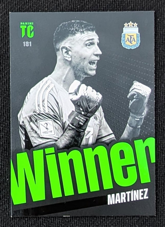 #181 - Emiliano Martinez - Argentina - Panini® Top Class 2023 - Winner