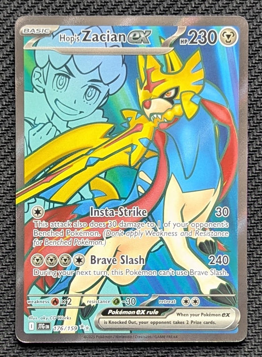 Hop's Zacian ex - 176/159
Holo
Ultra Rare - Unlimited