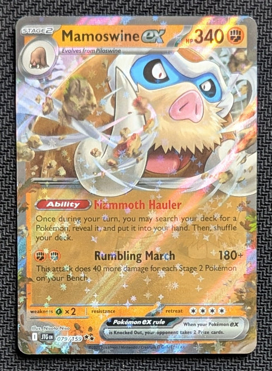 Mamoswine ex - 079/159
Holo
Double Rare - Unlimited