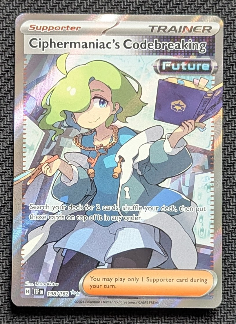 Ciphermaniac's Codebreaking - 198/162
Holo
Ultra Rare - Unlimited