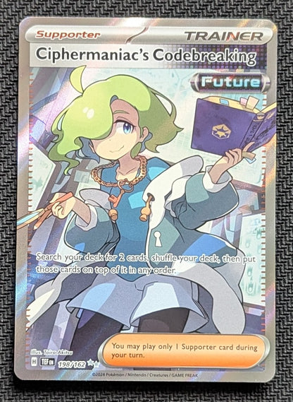 Ciphermaniac's Codebreaking - 198/162
Holo
Ultra Rare - Unlimited