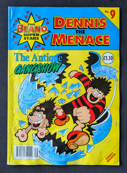 The Beano Super Stars #9 Dennis The Menace "The Antique Gang Show"