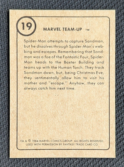 #19 Marvel Team-Up - Marvel First Issue Covers 1984