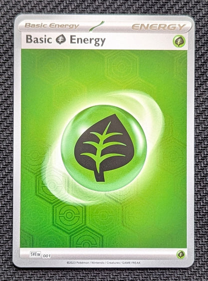 Basic Grass Energy - 001
Reverse Holo
Promo - Unlimited
From Shrouded Fable