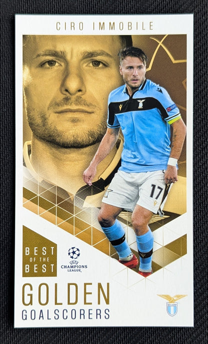 #100 - Ciro Immobile - Lazio - UCL Best Of The Best - Golden Goalscorers