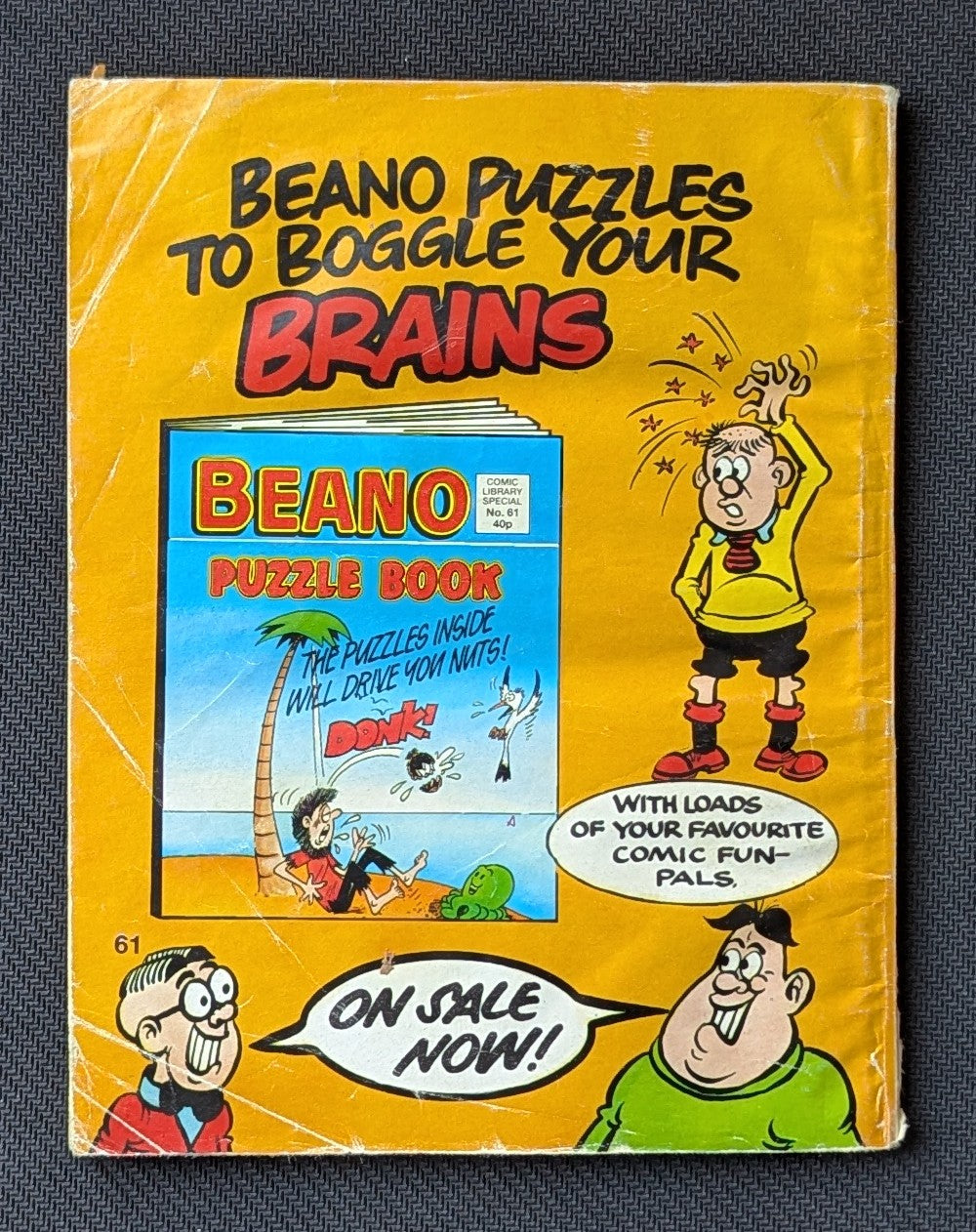 Dandy Comic Library #61 Cartoon Book