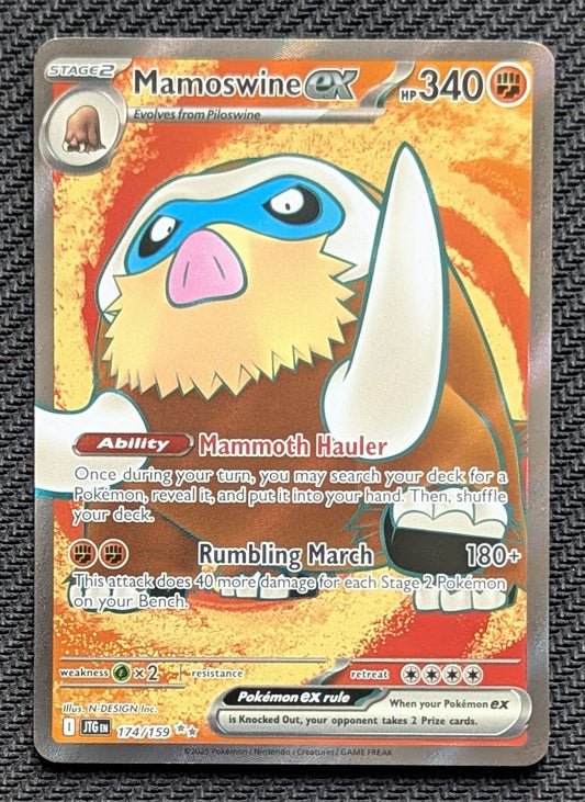 Mamoswine ex - 174/159
Holo
Ultra Rare - Unlimited