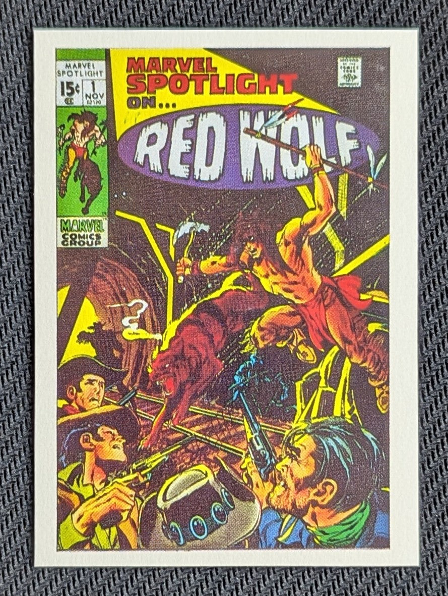 #50 Marvel Spotlight On... Red Wolf - Marvel First Issue Covers 1984