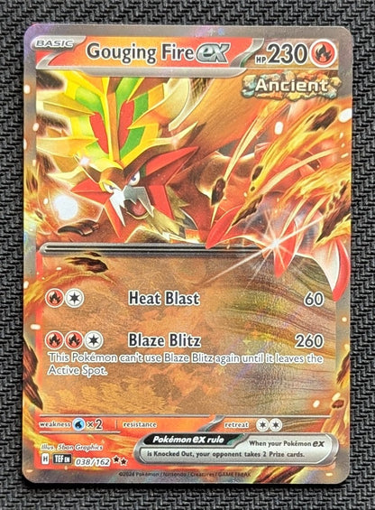 Gouging Fire ex - 038/162
Holo
Double Rare - Unlimited